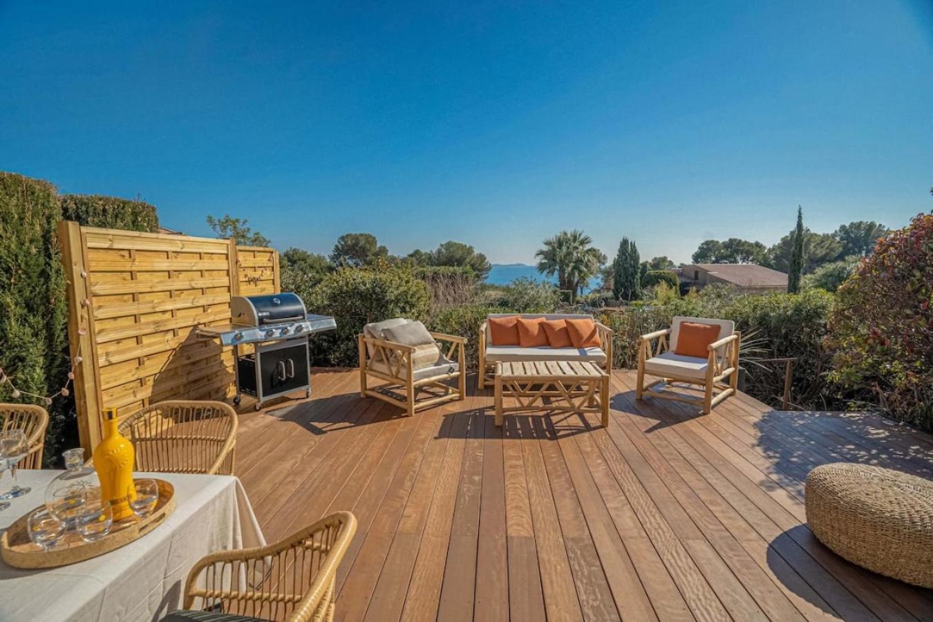 Logement Vue Mer Splendide - Situe A 50 Metres Du Bord De Mer Et 2 Minutes Des Plages - Bandolina Eksteriør bilde