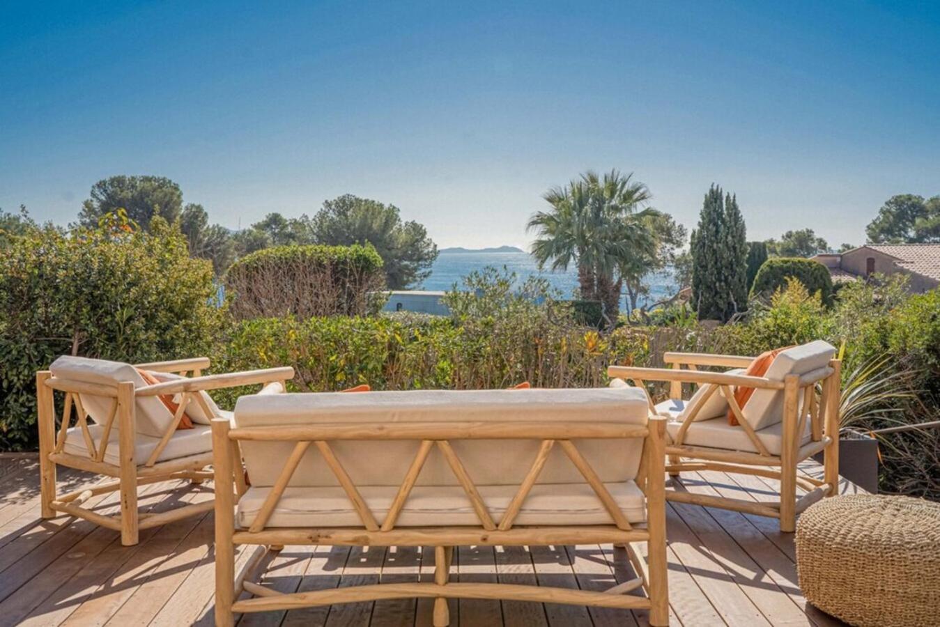 Logement Vue Mer Splendide - Situe A 50 Metres Du Bord De Mer Et 2 Minutes Des Plages - Bandolina Eksteriør bilde